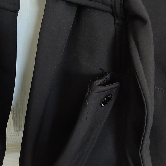 Michael Kors Black Winter Trench Coat - Picture 7 of 7